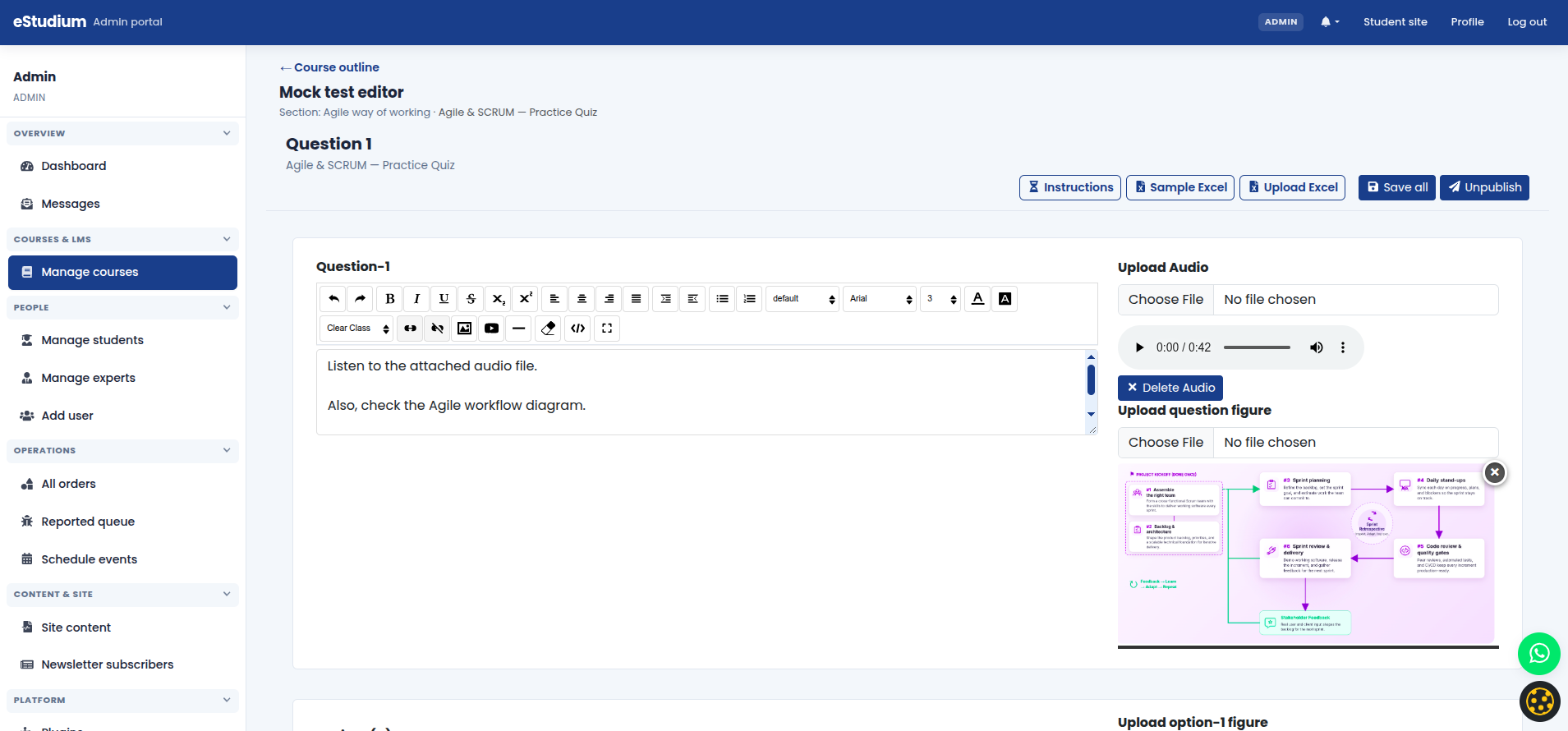 eMedhaa product screenshot